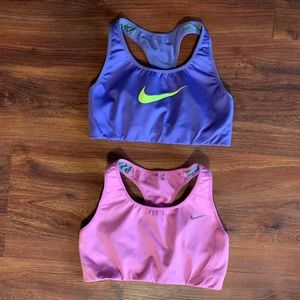 NIKE SPORT BRA SIZE S (2 pieces)